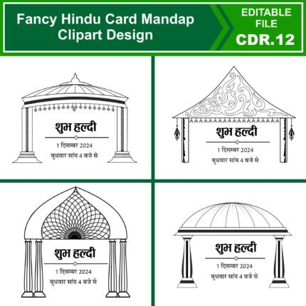 best mandap clipart black in white