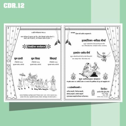 Editable wedding invitation templates